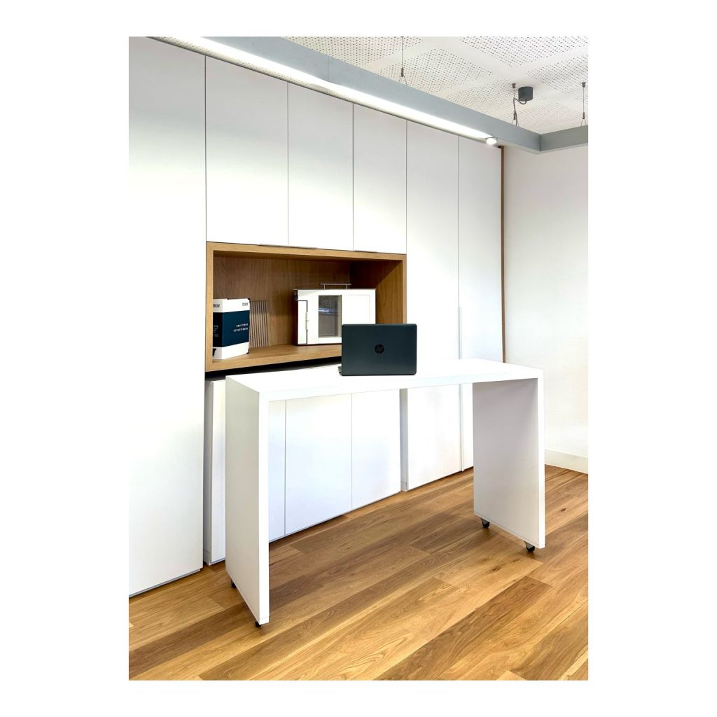 Rénovation des bureaux SOPLAC EUPHONIE Lorient | Crédit photo : Anne-Solenn Cherat