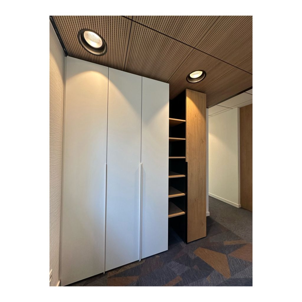 Rénovation des bureaux SOPLAC EUPHONIE Lorient | Crédit photo : Anne-Solenn Cherat