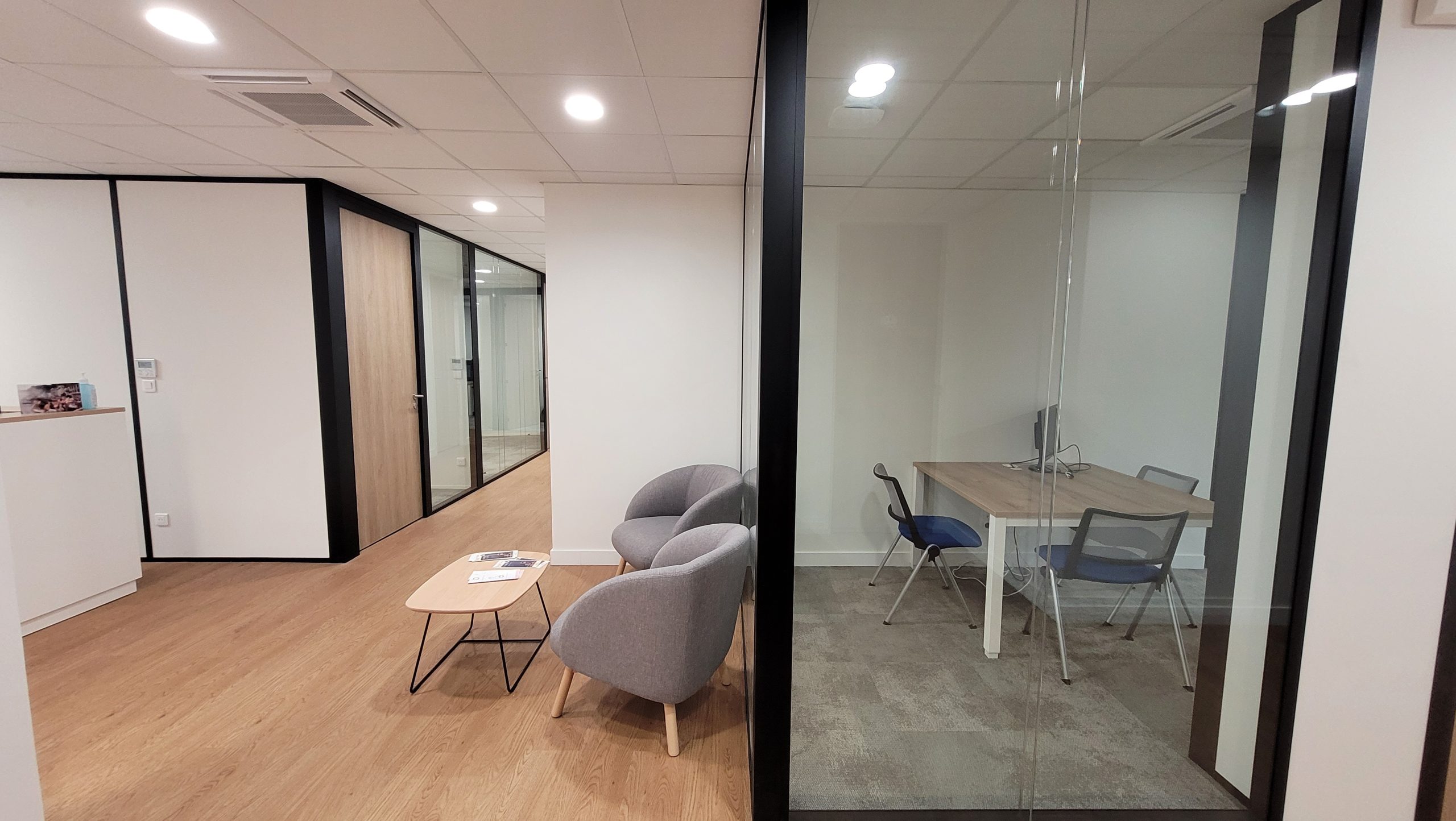 Cloisons modulaires pleines et vitrées - SOPLAC EUPHONIE