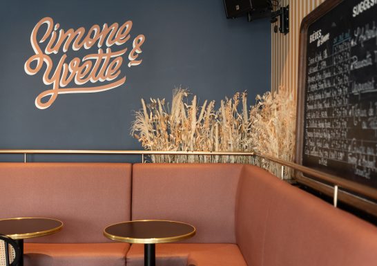 Image Plafonds acoustiques et design – Restaurant Simone et Yvette Brest (29)