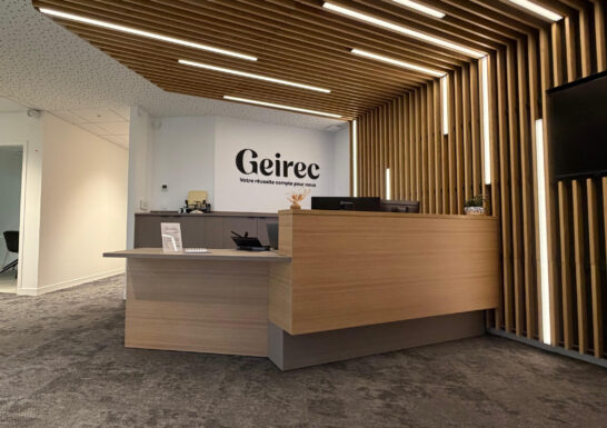 Image Aménagement du siège social du Groupe GEIREC à Concarneau